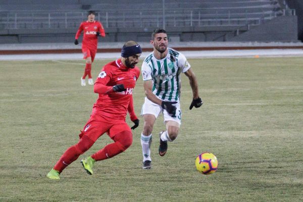 محمدی بهترین بازیکن دیدار گروژنی با کراسنویارسک شد