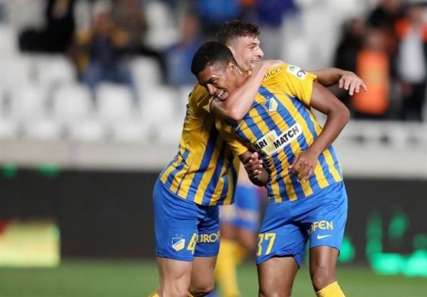  لیگ دسته‌اول قبرس  پیروزی آپوئل در غیاب رضا قوچان‌نژاد