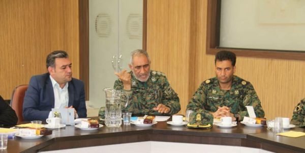  جلسه فرماندهان یگان ویژه اصفهان با مسئولان کانون هواداران سپاهان