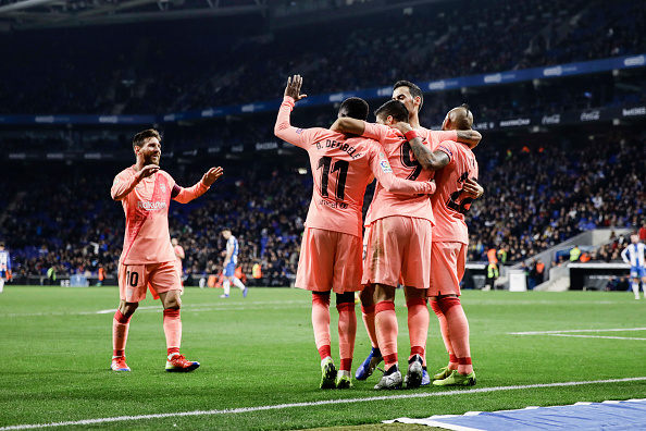  اسپانیول 0-4 بارسلونا  کاتالونیا، آبی و اناری است