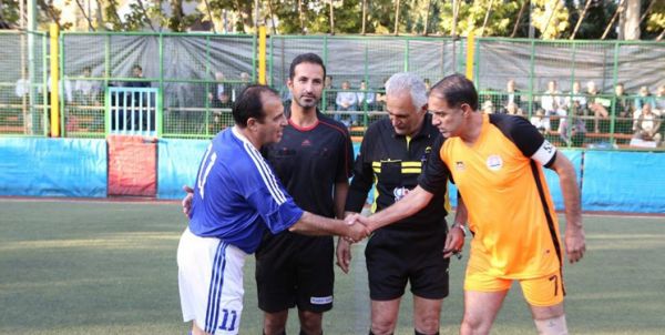  تیم فوتبال پیشکسوتان راه آهن با غلبه بر استقلال قهرمان شد