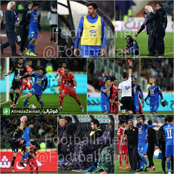  تصاویری از نیمه دوم دیدار استقلال و پدیده بخش اول