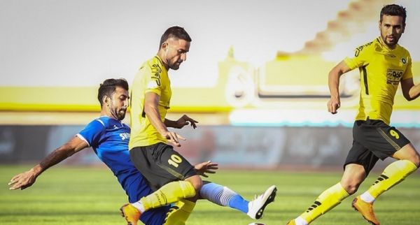 استقلال خوزستان یک- سپاهان اصفهان یک قهرمانی نیم فصل زردپوشان با وجود توقف در اهواز