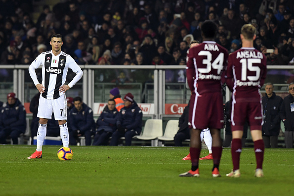  تورینو 0-1 یوونتوس  فتح دربی با پنالتی رونالدو