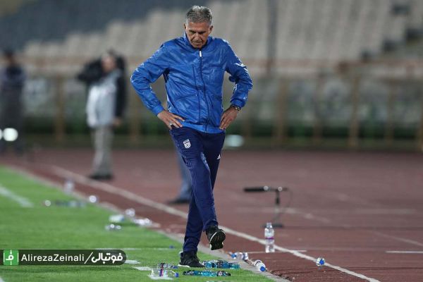  واکنش جالب کی روش به اشتباه یک بازیکن حرکات عجیب سرمربی فلسطین کنار زمین