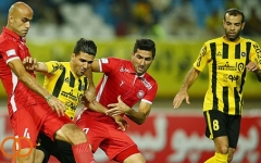  برتری سپیدرود مقابل سپاهان در نیمه اول