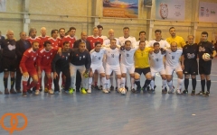  حواشی فوتسال دوستانه در حضور رئیس فیفا؛ شوخی دایی و اینفانتینو  شمسایی مقابل ناظم الشریعه