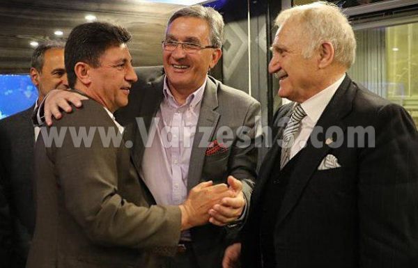 تانگوی سرمربیان قهرمان و نائب قهرمان لیگبرتر عکس