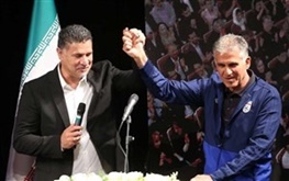 علی دایی مهمان کیروش و ملی پوشان در ترکیه