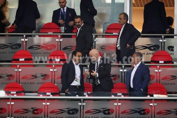 مهدوی کیا و ریاست فیفا در راس توجهات عکس