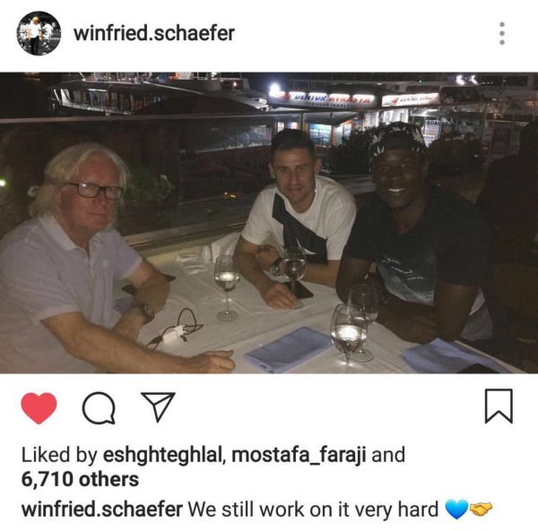  جلسه شبانه شفر با تیام و جپاروف