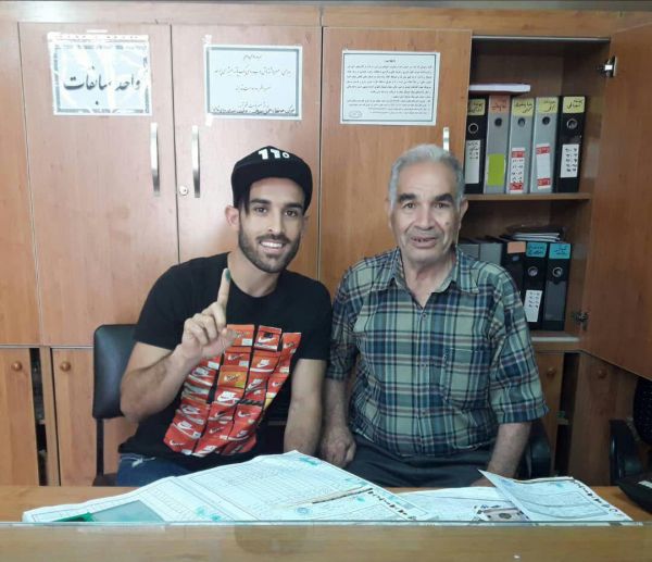 بختیار رحمانی با سپاهان ثبت کرد عکس