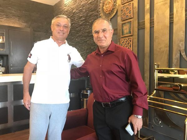 دیدار جلالی و کرانچار در هتل آکادمی هم اکنون عکس