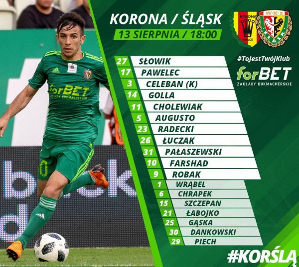  احمدزاده در ترکیب شلونسک وروتسلا