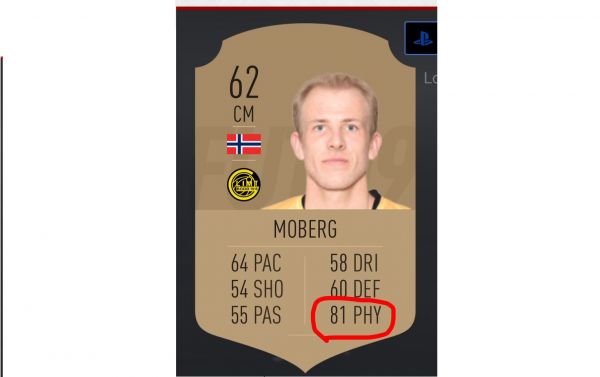  شوخی بامزه بازیکن نروژی با نمره رونالدو در فیفا19