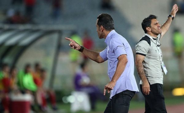 مربی دروازهبانهای سپیدرود کریمی و تماشاگران تصور کردند ملکی وقت تلف میکند