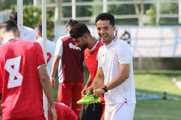  گزارش تمرین تیم امید  نورافکن برگشت، شکاری هم امروز به اردو اضافه می‌شود