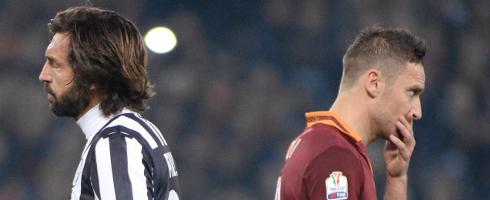 توتی و پیرلو در «اسکار فوتبال ایتالیا» جایزه میگیرند