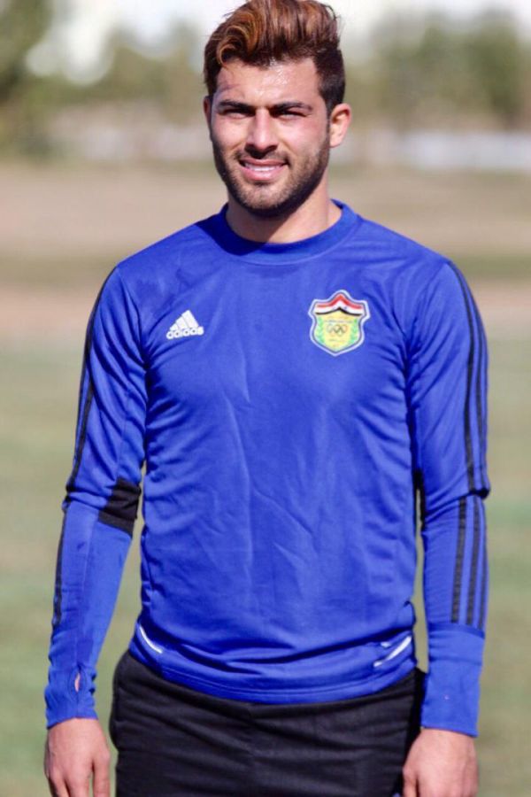  بازیکن سابق پرسپولیس در الحدود عراق  عکس