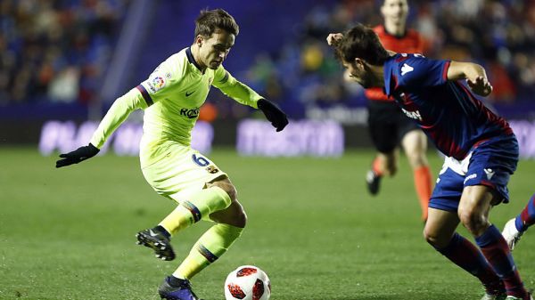  بازی دنیس سوارز مقابل لوانته باعث شد بارسلونا 800هزار یورو به منچسترسیتی بپردازد