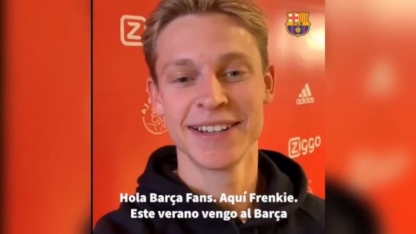  دی یونگ بعداز انتقال به بارسا  حسابی احساساتی شده ام