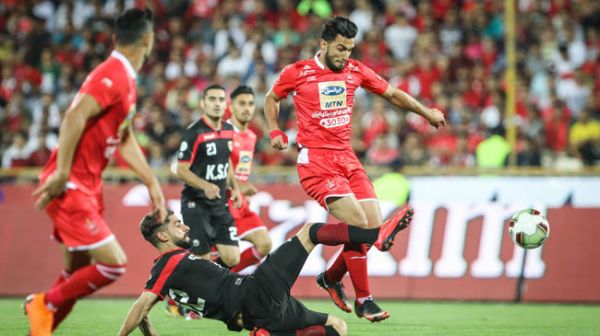 فولاد - پرسپولیس روی هوا