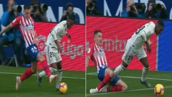  دربی VAR؛ داور، نقش اول دربی مادرید  عکس