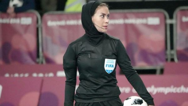  گلاره ناظمی نیمه‌نهایی جام ملت‌های اروپا را سوت می‌زند