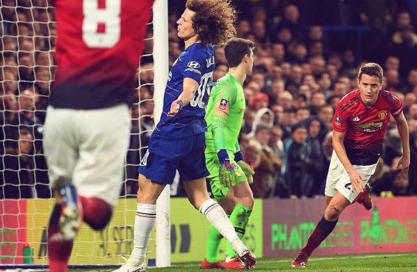 چلسی 0-2 منچستریونایتد شام آخر ساری