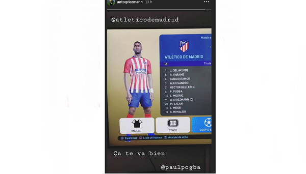  تلاش گریزمن برای انتقال مسی، رونالدو و پوگبا به اتلتیکومادرید