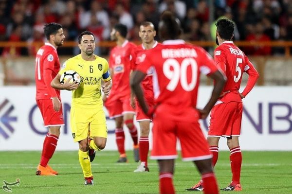  استارت ژاوی برای بازی با پرسپولیس