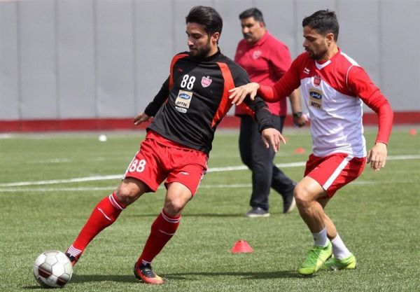 گزارش تمرین پرسپولیس نجاتیافته زلزله کرمانشاه میهمان پرسپولیسیها