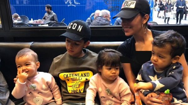  تور تفریحی خانواده کریس رونالدو در باغ وحش مادرید