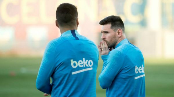  عدم حضور مسی در تمرین بارسلونا به دلیل مصدومیت