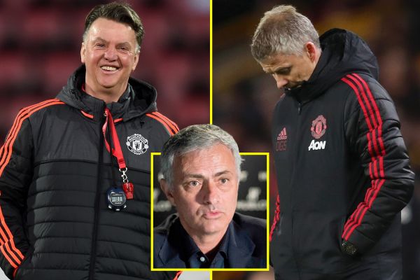  فن خال  سولسشر هم مانند مورینیو اتوبوس پارک می کند