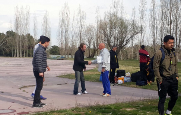  سرمربی اسبق پرسپولیس در تمرین استقلال