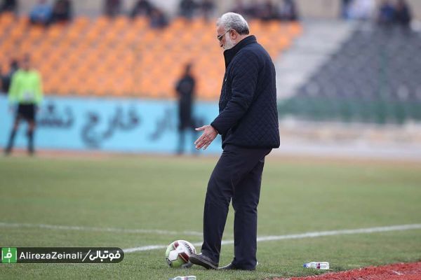 حسین فرکی مقابل پرسپولیس اشتباه کنید جایی برای جبران ندارید برای برد آمده بودیم اما به تساوی هم راضی شدیم