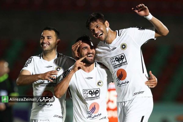  گزارش تصویری دیدار سایپا و سپاهان