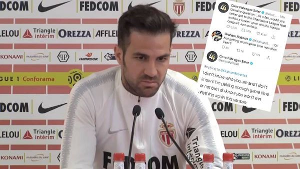  کل‌کل جالب فابرگاس با ستاره سابق چلسی