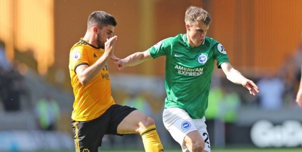  یاران جهانبخش در منطقه خطر تساوی برایتون در خانه ولورهمپتون