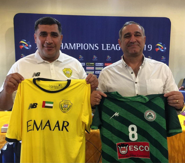  از لباس‌های 2تیم‌ فوتبال ذوب آهن و الوصل امارات رونمایی شد