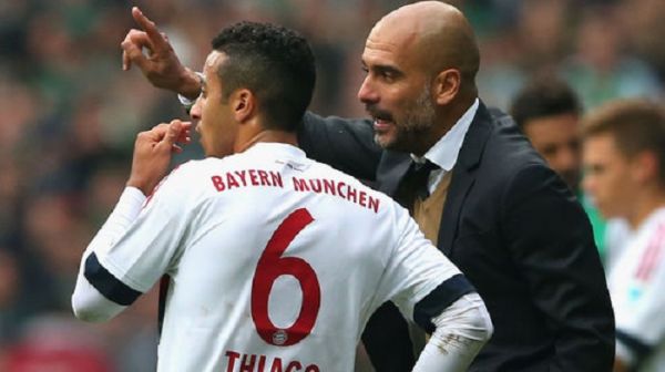 تیاگو بایرن هنوز از فلسفه بهترین مربی دنیا، گواردیولا، استفاده می کند