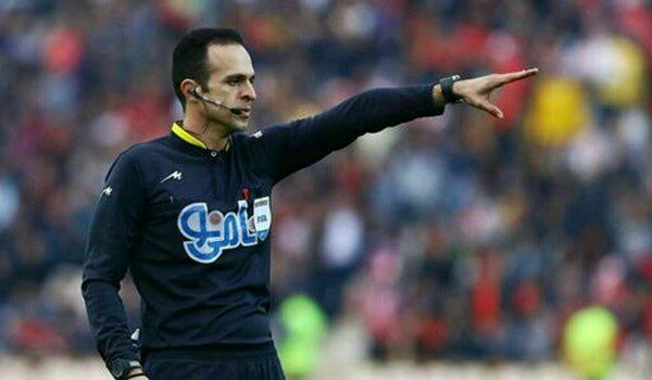  دومین سوت بیژن حیدری در لیگ هجدهم و سومین قضاوت پرسپولیس و سپاهان