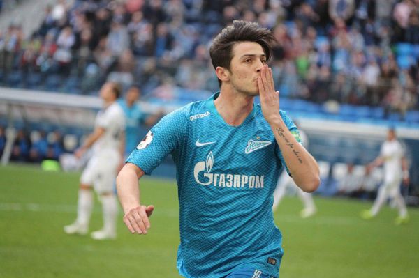  سردار آزمون بهترین بازیکن زنیت مقابل سامارا شد