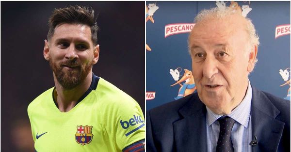 دلبوسکه رویای من حضور مسی در تیم ملی اسپانیا بود