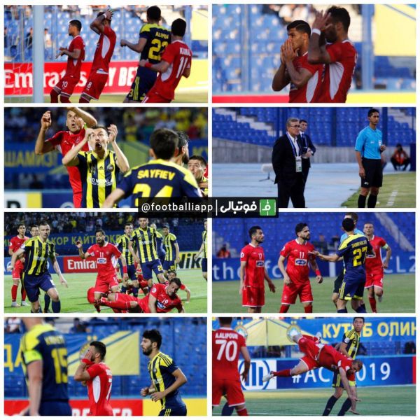  گزارش تصویری دیدار پاختاکور ازبکستان - پرسپولیس ایران