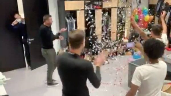  سورپرایز جالب برای بازیکن باتجربه در رختکن یوونتوس