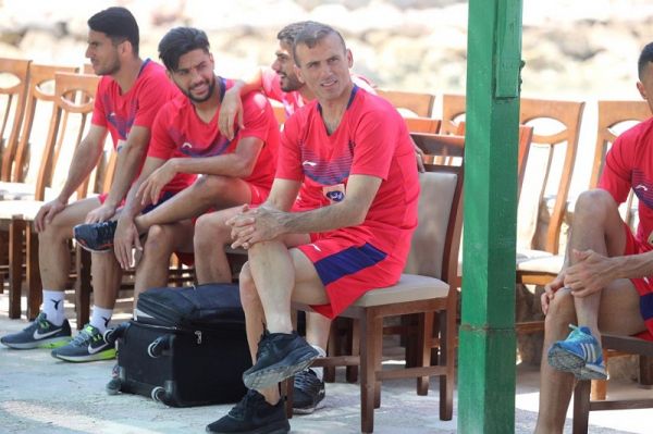 حاشیه بازی پرسپولیس و پارس جنوبی جم تمرین صبحگاهی پرسپولیس کنار دریا