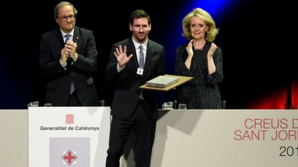  با دریافت جایزه سنت جوردی، لبخند به لبان مسی برگشت