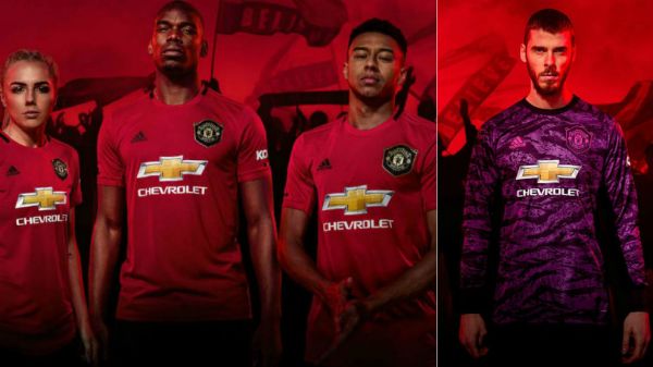 معارفه پیراهن فصل جدید یونایتد با حضور دخئا وپوگبا